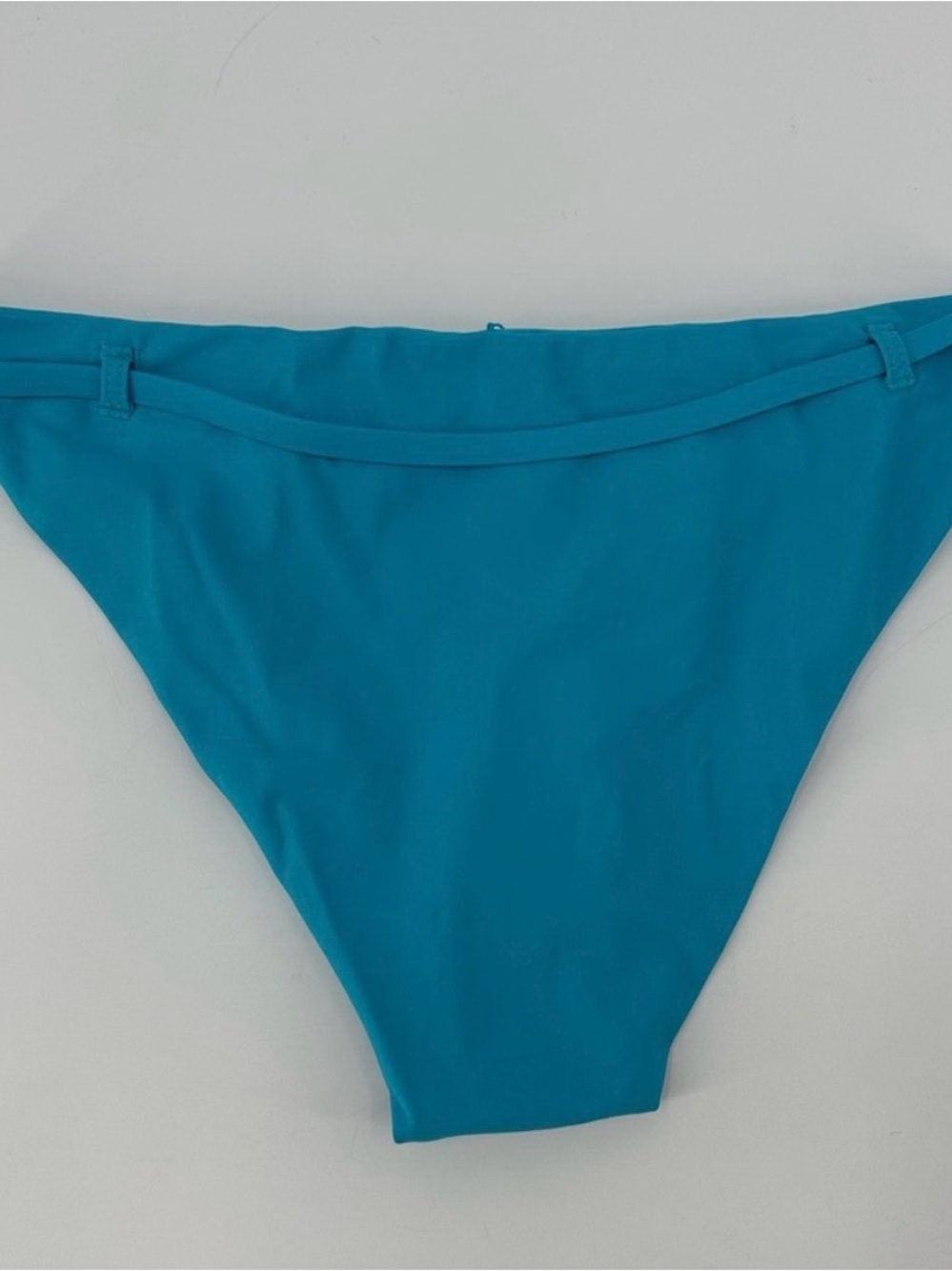 NWT - Andie Teal Bikini Bottom with belt - Picture 2 of 9